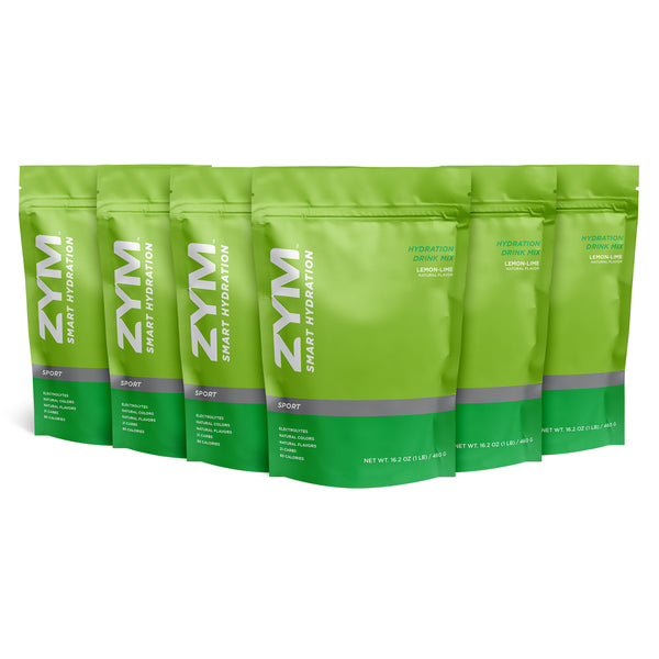 Lemon-Lime Endurance Drink Mix 6-pack - ZYM